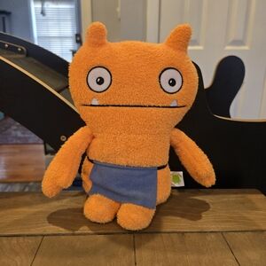 Orange Plush Ugly Doll Monster Toy